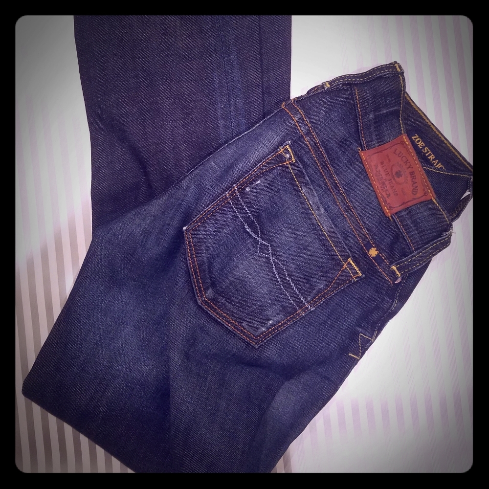 Zoe Straight Lucky Brand Jeans